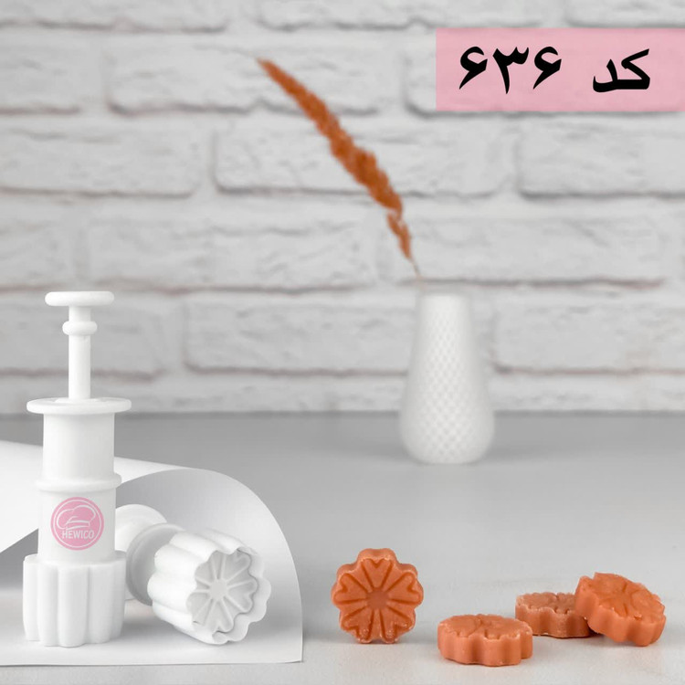قالب قند تزیینی گل قلبی کد۶۳۶