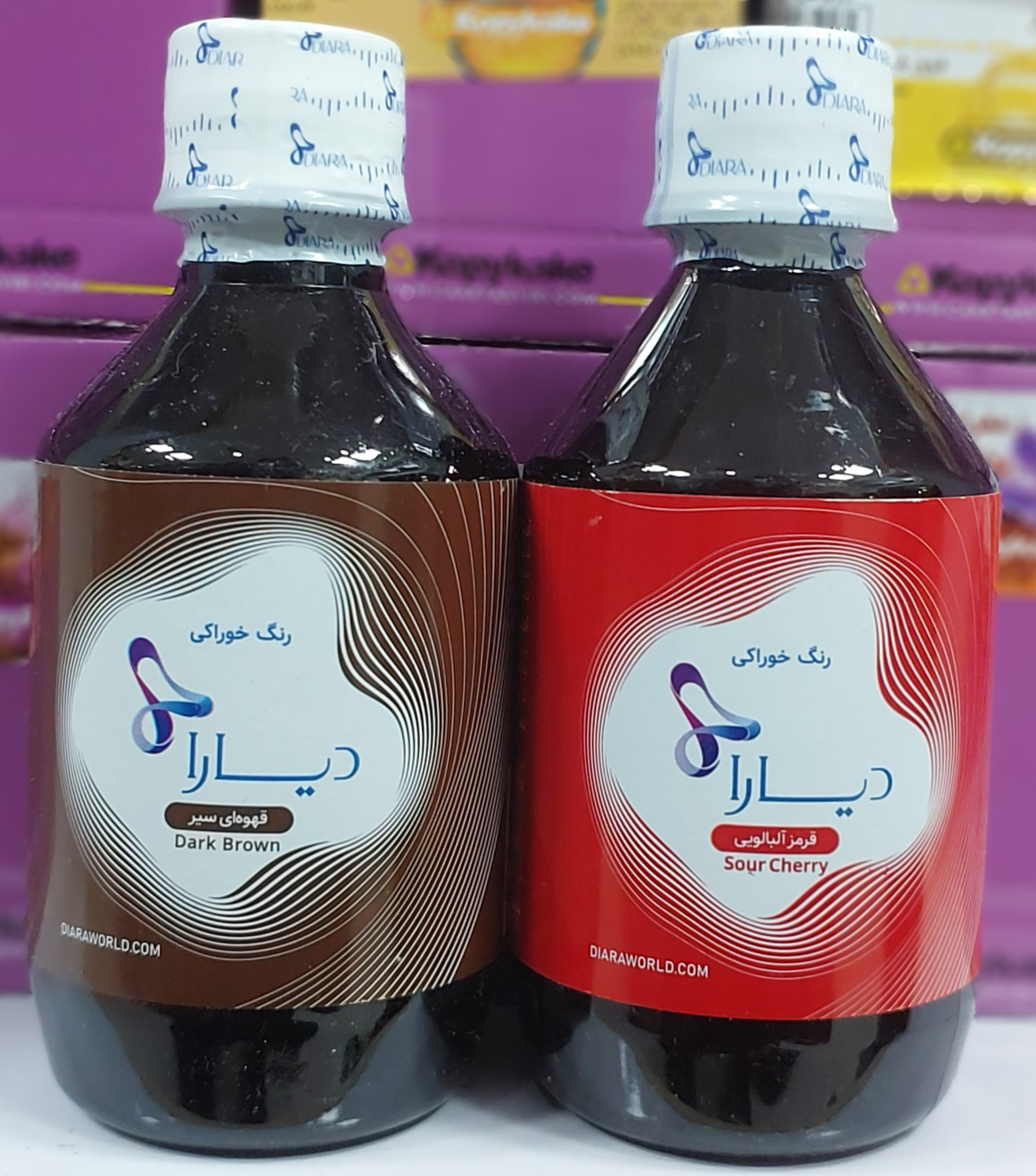 رنگی خوراکی مجاز دیارا