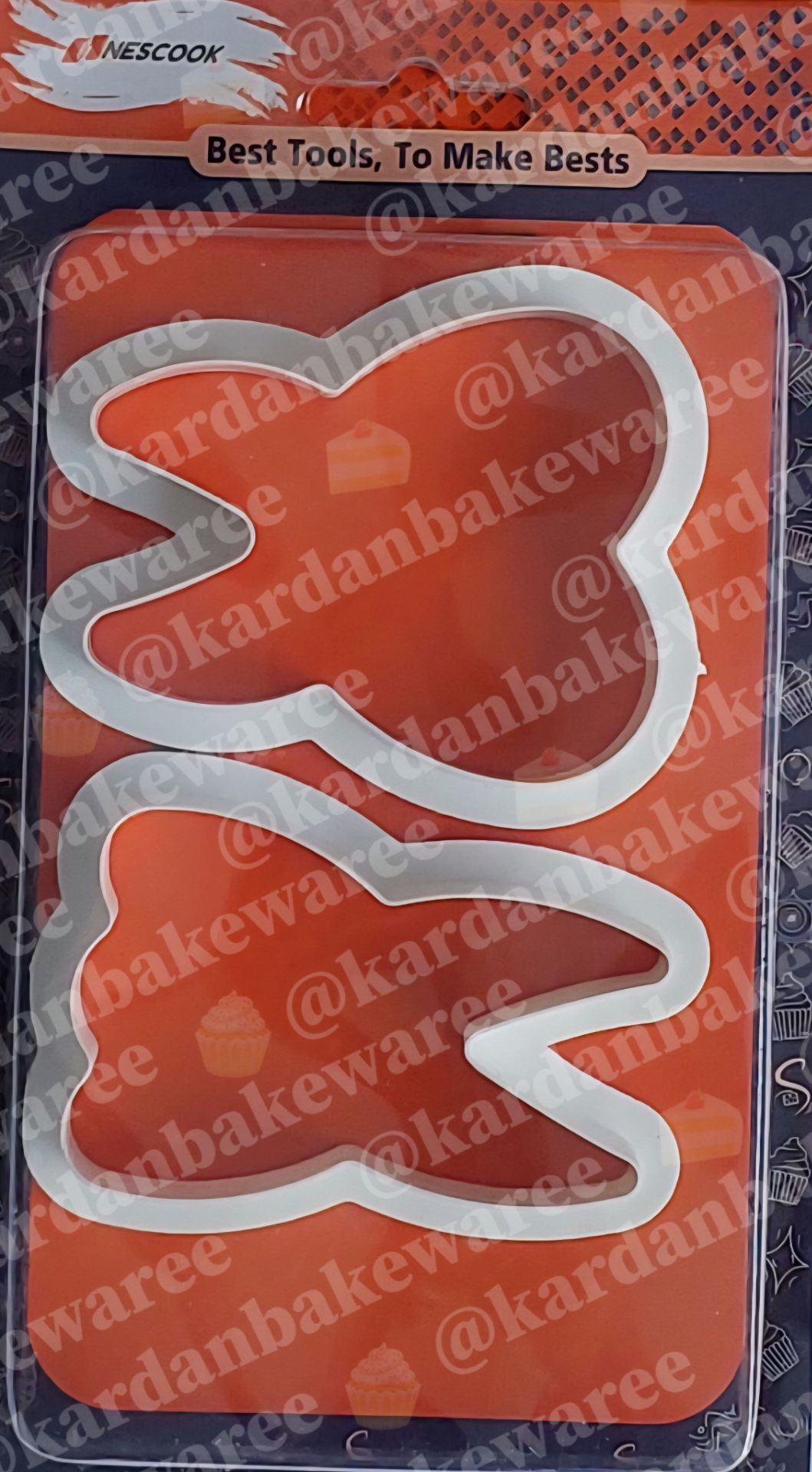 کاتر دندان دو عددی پلاستیکی نسکو