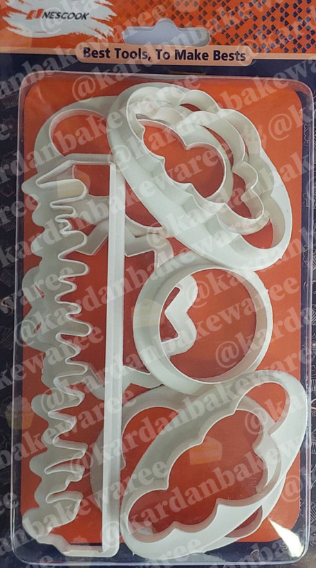 پک کاتر چمنزاروخورشید وابر ۸ عددی پلاستیکی نسکو