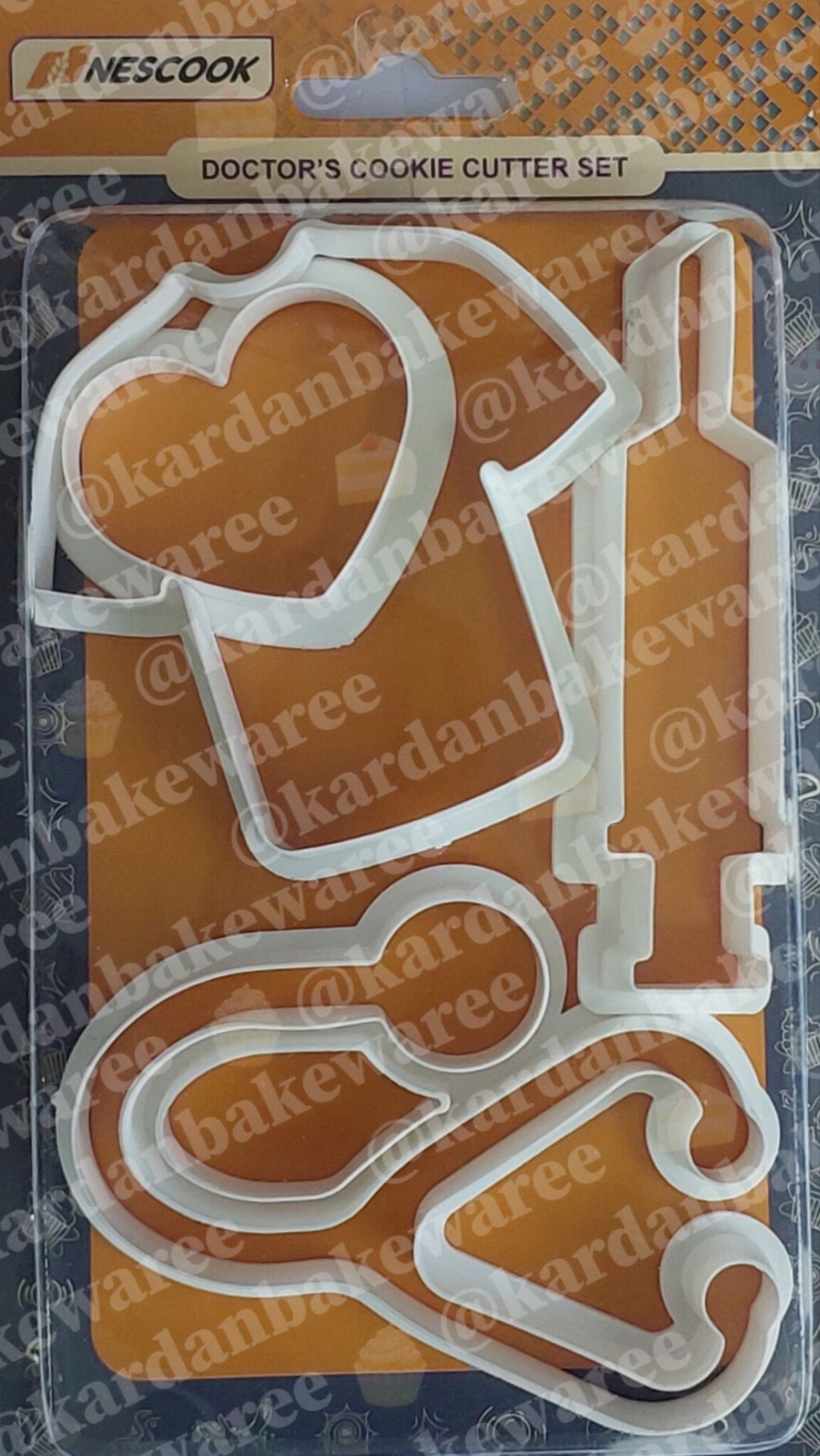 کاتر پزشکی ۴ عددی پلاستیکی نسکو