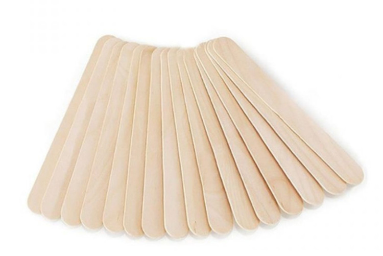 چوب بستنی ساده پهن